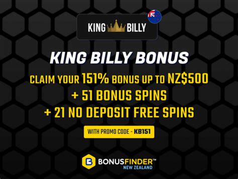 king billy casino promo code no deposit